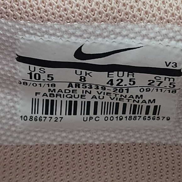 Nike Air Force 1 Sage Low Women's Particle Beige Shoes AR5339-201 US 10.5 - Picture 10 of 10